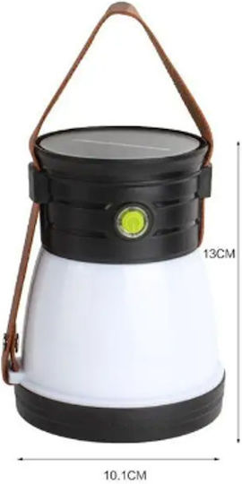 1158 Φανάρι Led Επαναφορτιζόμενο για Camping με Φακό