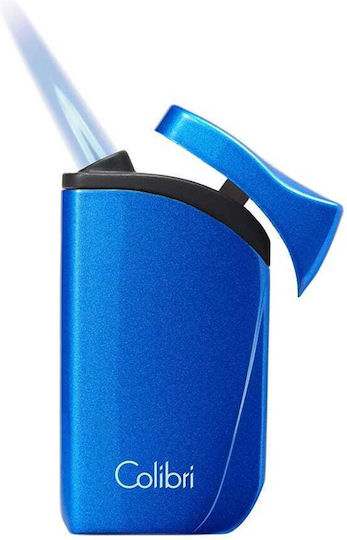 Colibri Falcon Αντιανεμικός Αναπτήρας Φλόγας Τύπου Jet σε Μπλε χρώμα
