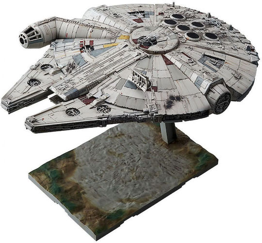 Revell Φιγούρα Μοντελισμού Διαστημόπλοιο Bandai Millennium Falcon 196 Κομματιών σε Κλίμακα 1:144 24.1x18.7x13.4εκ.