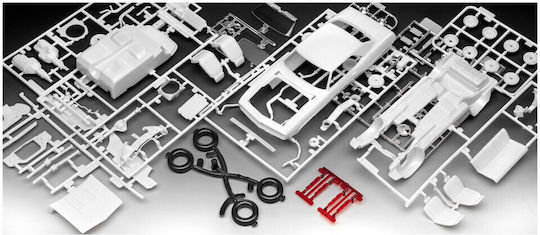 Revell Chevrolet '69 Camaro SS Modeling Figure Car Red 111 Pieces in Scale 1:25 with Glue and Paints 18.9cm.