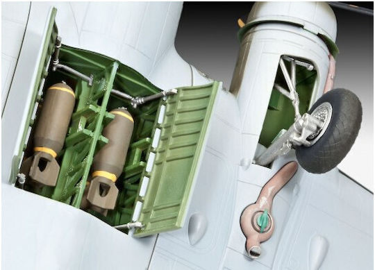 Revell B-17F Memphis Belle Modeling Figure Airplane Green in Scale 1:72