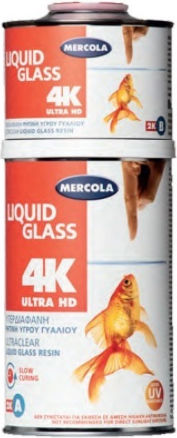 Mercola 4K Ultra HD Two Ingredients Liquid Glass 12000gr