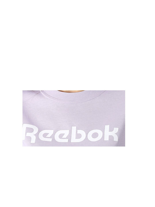 Reebok Identity Women's Athletic T-shirt Purple Oasis