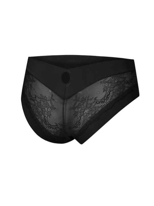 Julimex briefs - Invisible - Seamless - Black