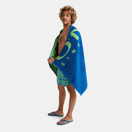 O'Neill Seawater Beach Towel Cotton Princess Blue 160x80cm.