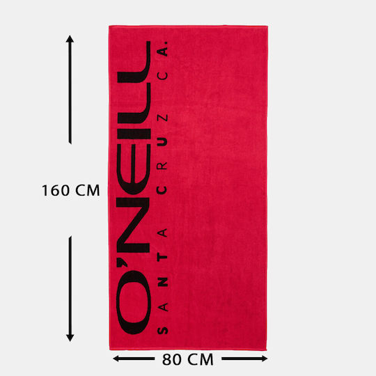 O'Neill Beach Towel Cotton Pink 160x80cm.