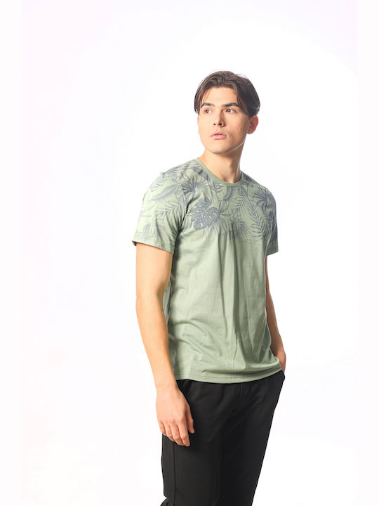 Paco & Co Men's Short Sleeve T-shirt Green