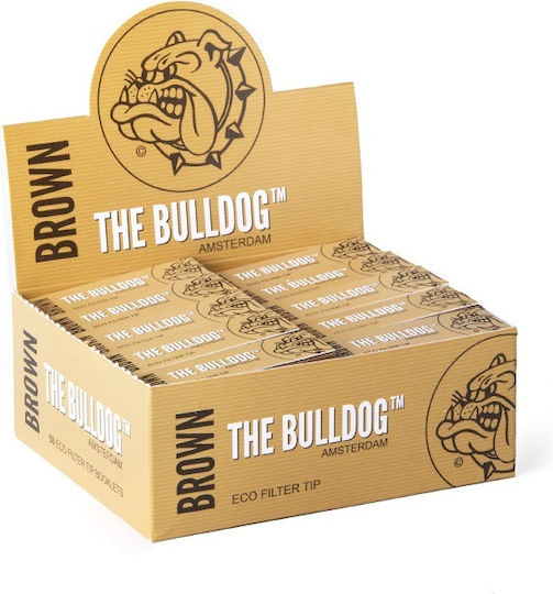 The Bulldog Amsterdam Τζιβάνες Brown Eco 60mm Καφέ 33τμχ