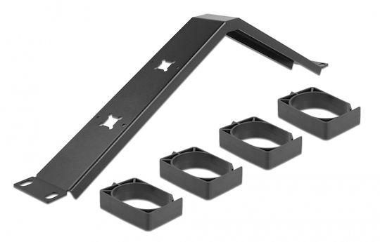 DeLock Οδηγός Καλωδίων 19" 1U 66667 1τμχ