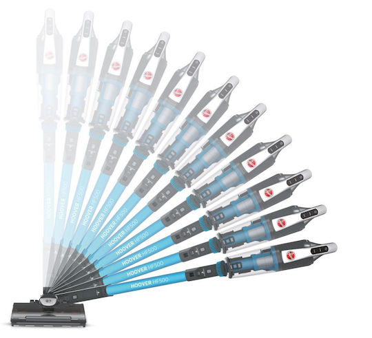 Hoover HF522STP 011 Rechargeable 2 in 1 Stick & Handheld Vacuum 22V Blue