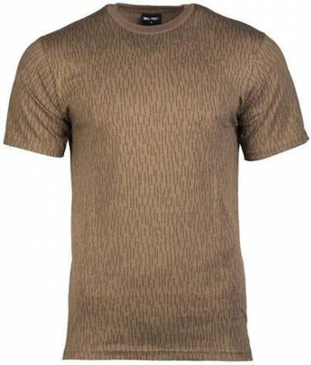 Mil-Tec T-shirt Militär 100% Baumwolle in Khaki Farbe Ostdeutsche Tarnung