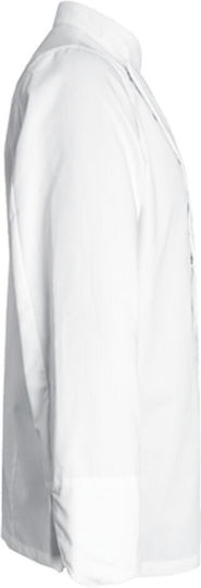 Clement Design Σακάκι Σεφ Unisex Λευκό με Μακρύ Μανίκι Epure