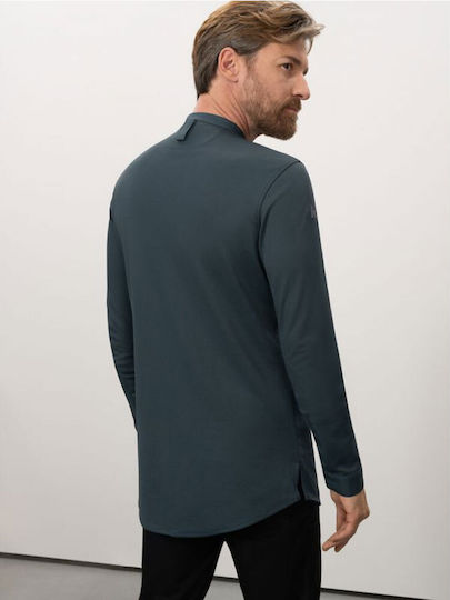Le Nouveau Chef Coat Chef Gray with Long Sleeve Julien Petrol