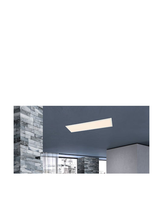 Globo Lighting Rosi Παραλληλόγραμμο Χωνευτό LED Panel 40W με Θερμό Λευκό Φως 3000K 80x20εκ.