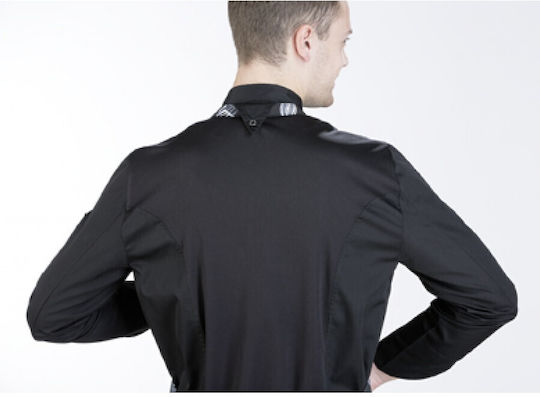 All Collections Mantel Koch Herren Schwarz mit Langärmelig Α112