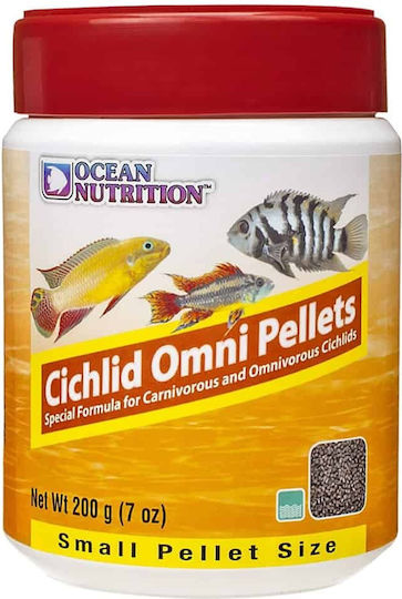 Ocean Nutrition Omni Pellets Cichlid Food with Spirulina 100gr