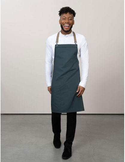 Le Nouveau Chef Șorț Chef Corp întreg Davos Albastru Petrol