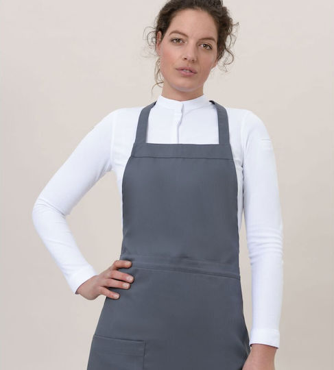 Le Nouveau Chef Apron Full Body Atlanta Gray