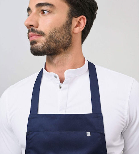 Le Nouveau Chef Ποδιά Σεφ Ολόσωμη Denver Navy Blue