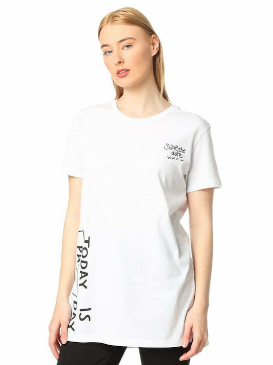 Paco & Co C Women's Oversized T-shirt White