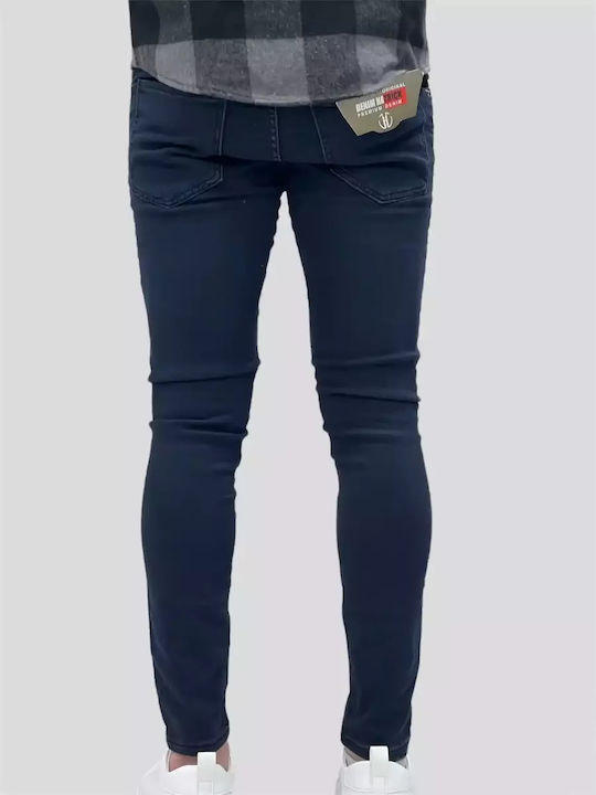 Men's dark blue jeans