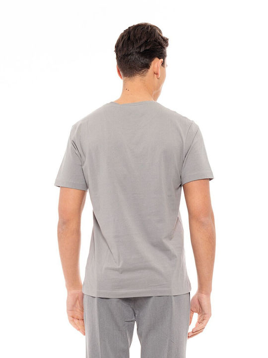 Biston Herren T-Shirt Kurzarm Gray