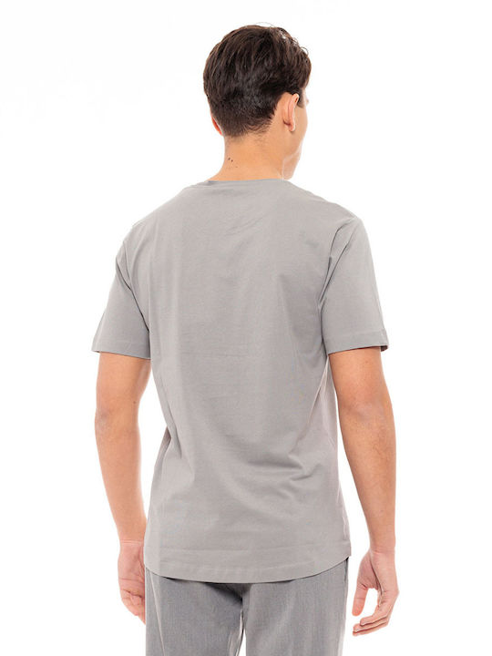 Biston Men's Short Sleeve T-shirt Gray