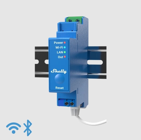 Shelly Pro1 Phase Relays Strom 16A with Voltage 230V
