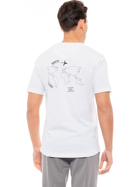 Biston T-shirt Λευκό