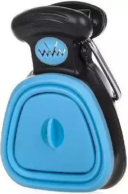 Nunbell Pet Ακαθαρσιών Pet Folding Pooper Scooper Φτυαράκι Συλλογής Περιττωμάτων Σκύλου Μπλε