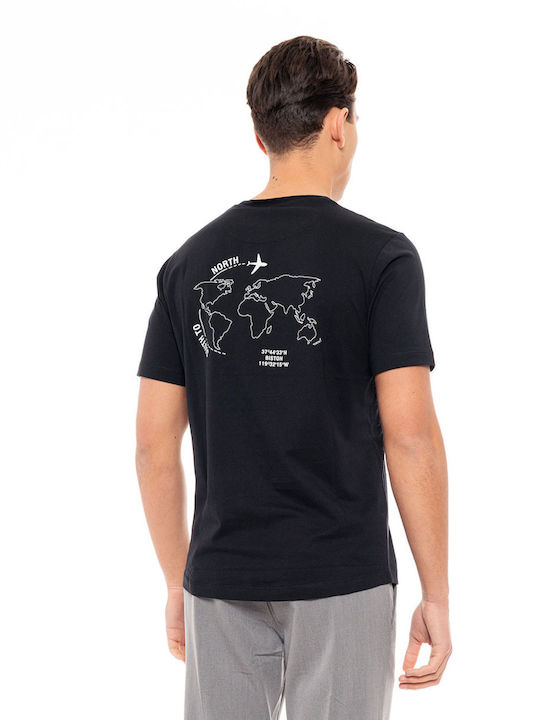 T-shirt Μαύρο