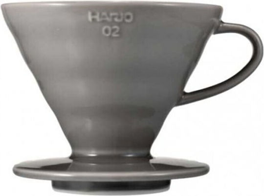Hario V60 02 Coffee Dripper Ceramic Black 140x120x102mm