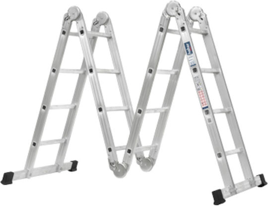 Vesta Multipurpose Ladder 4x4 with Maximum Height 4.62m