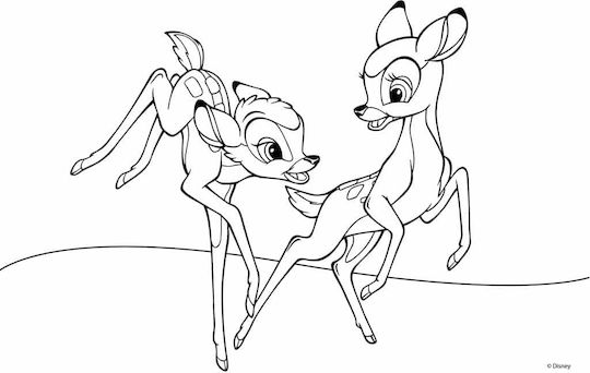 Diakakis Drawing Pad Bambi 1pcs