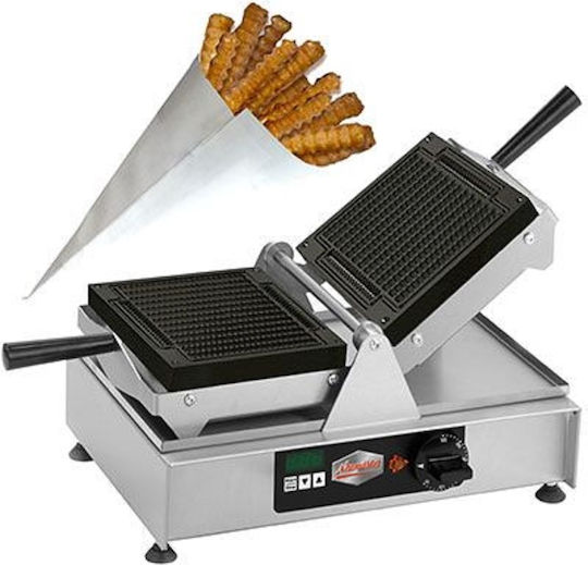 Neumarker Kommerzielle Waffeleisen Einzeln Rotierend Für Platz Quadratische Waffeln 12-40420-31433