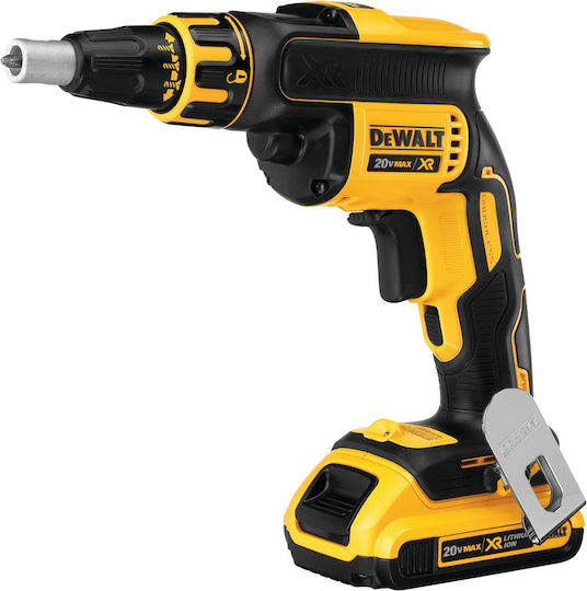 DEWALT Drywall Screwdriver Battery Brushless 18V 2x2Ah