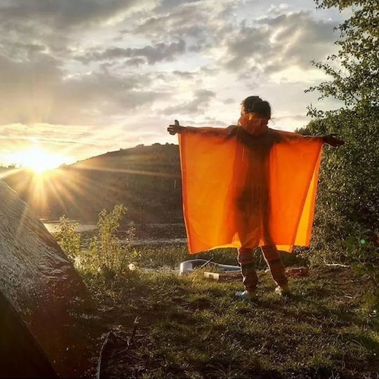 Ace Camp Κυνηγετικό Αδιάβροχο Πορτοκαλί