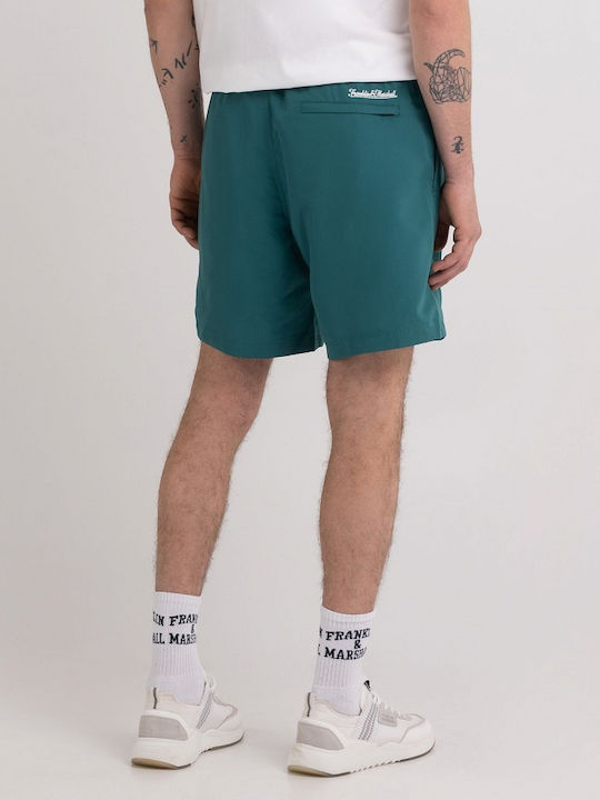 Franklin & Marshall Herren Badehose Shorts Grün