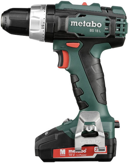 Metabo BS 18L Δραπανοκατσάβιδο Μπαταρίας 18V 2x2Ah