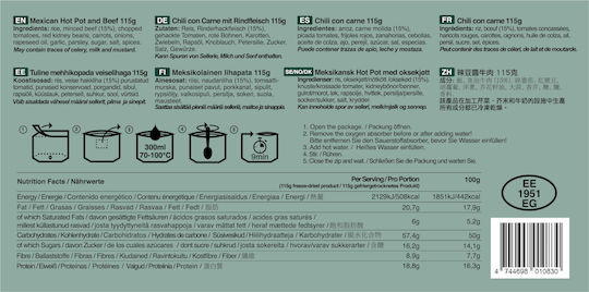 Tactical Foodpack Meat Soup Ready Meal With Meat 440kcal 90gr