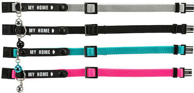 Trixie 41576 Cat Collar with Address Tag Gray 4180