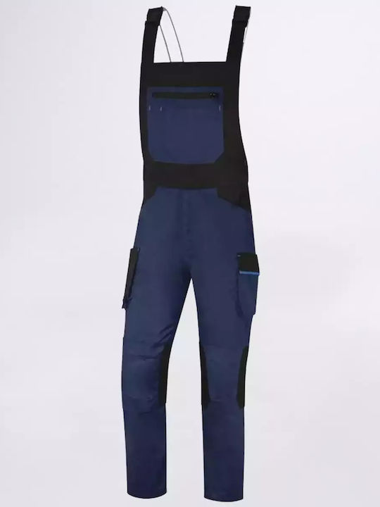 Delta Plus MACH2 Work Coveralls Dungarees Cotton Blue
