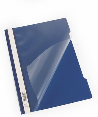 Durable Clipboard with Spring for Paper A4 Blue 1pcs