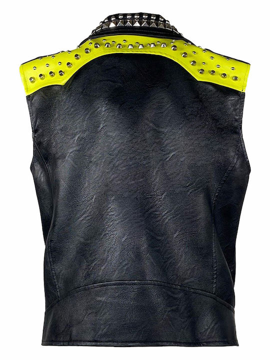 ANIYE BY PUNK VEGAS VEST 185397-02106-BLACK PUNK