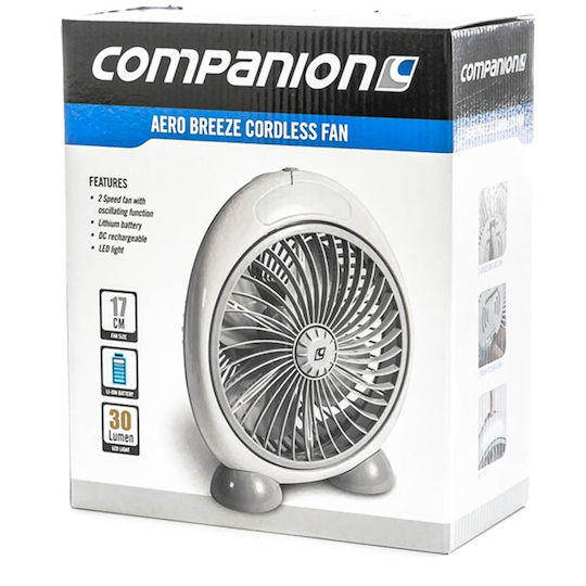 Companion Вентилатор USB Бял COMP40134