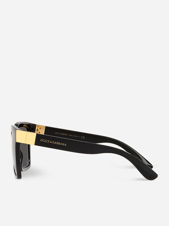 Dolce & Gabbana Γυναικεία Γυαλιά Ηλίου με Μαύρο Κοκκάλινο Σκελετό και Γκρι Φακό DG6165 501/87