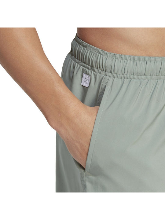 Solid Swim Men's Swimwear Shorts Khaki