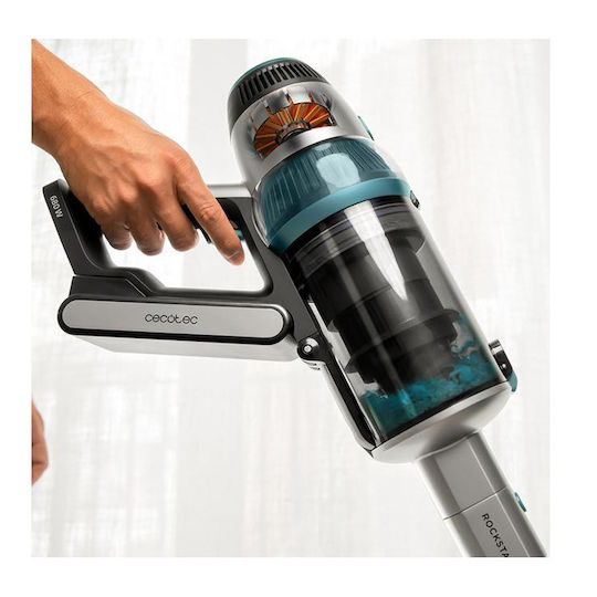 Cecotec Conga RockStar 1600 Advance Rechargeable 2 in 1 Stick & Handheld Vacuum 29.6V Gray