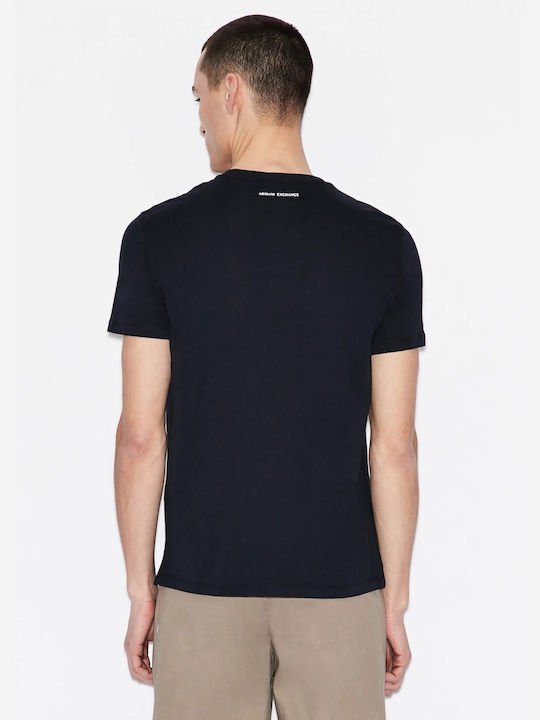 Armani Exchange Тениска Тъмносин