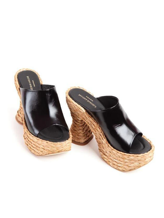 Women's Mules PALOMA BARCELO BLACK ADAL